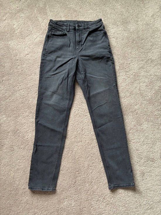 American Eagle Outfitters Denim - American Eagle Outfitters Black Curvy Mom Jean 6 Long